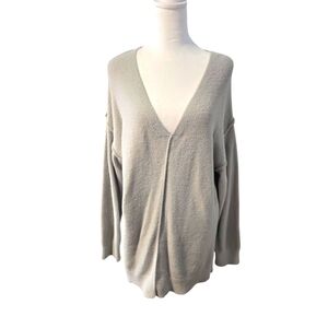 Stylus Overize V-neck Women's Sweater Size L